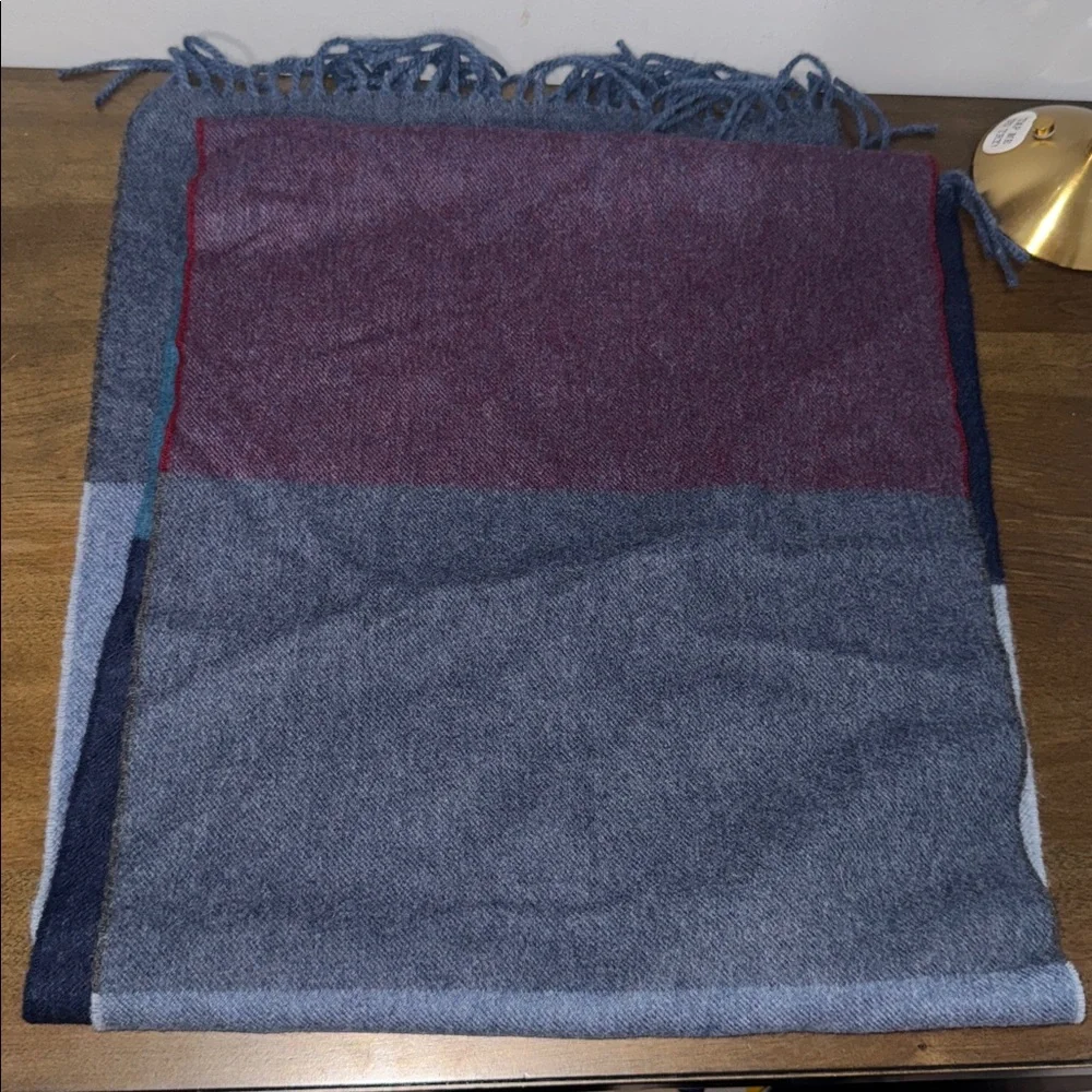 Ben Silver Charleston wool scarf